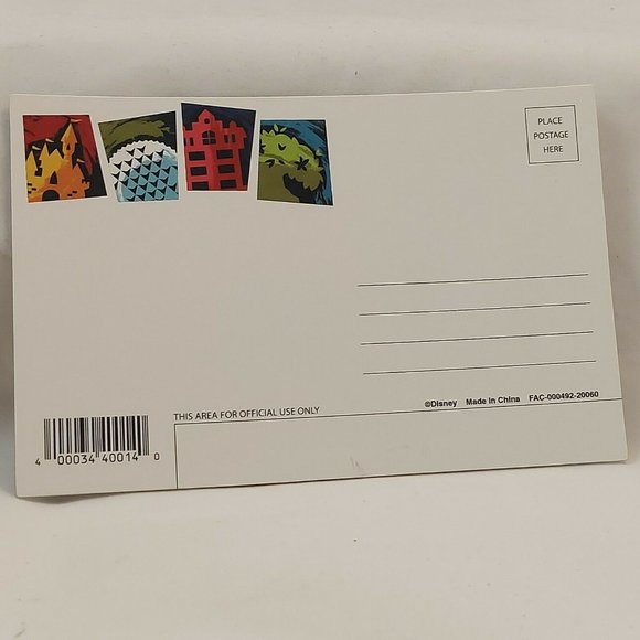 COPY - WALT DISNEY WORLD 2020 3D LENTICULAR POSTCARD MICKEY MOUSE& FRIENDS - Picture 3 of 9